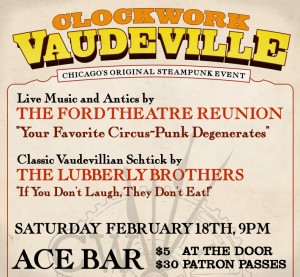 CWVV 2012 web promo steampunk advertisement designer