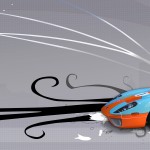 Ford GT Poster Logo Design Art