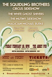 kraken flyer steampunk