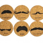 Mustache-coasters-cork