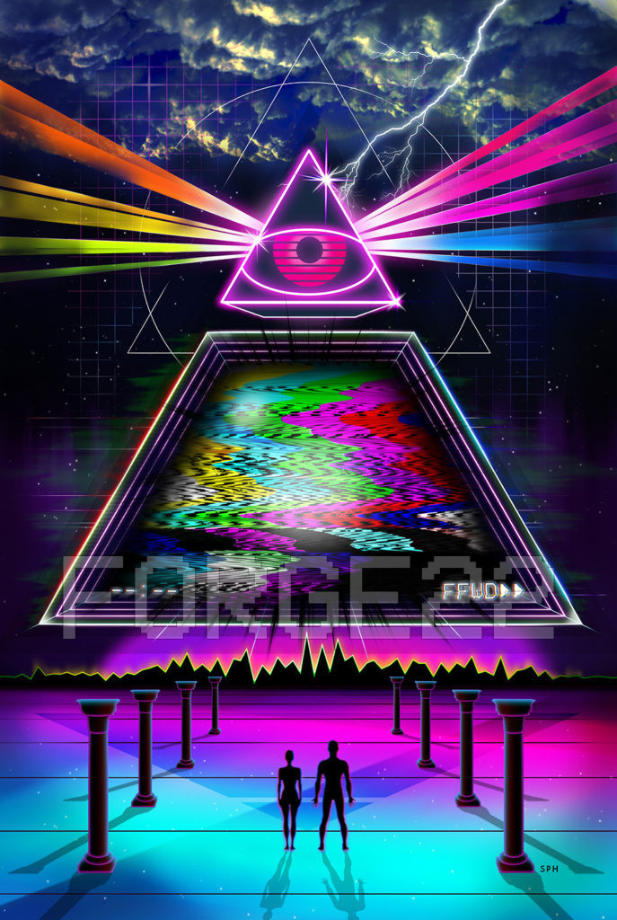 VHS dreams 1984 television outrun aesthetic