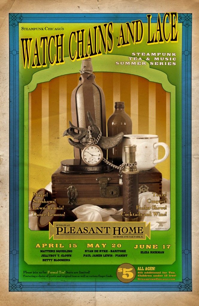 Steampunk Poster Design Chicago